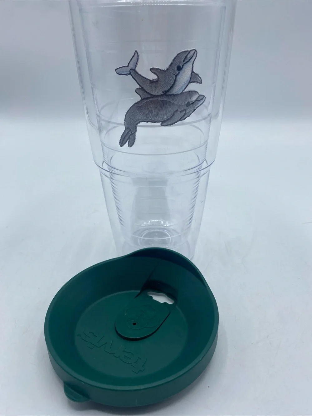 Tevis Tumbler Dolphins Insulated Cup Hot Cold Mug 24 Oz Sea life